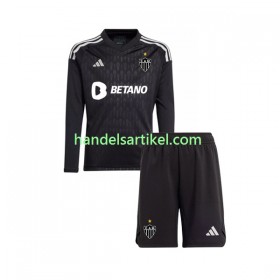 Atletico Mineiro Torwart Kinder Heim Trikotsatz 2023 Langarm (+ Kurze Hosen)
